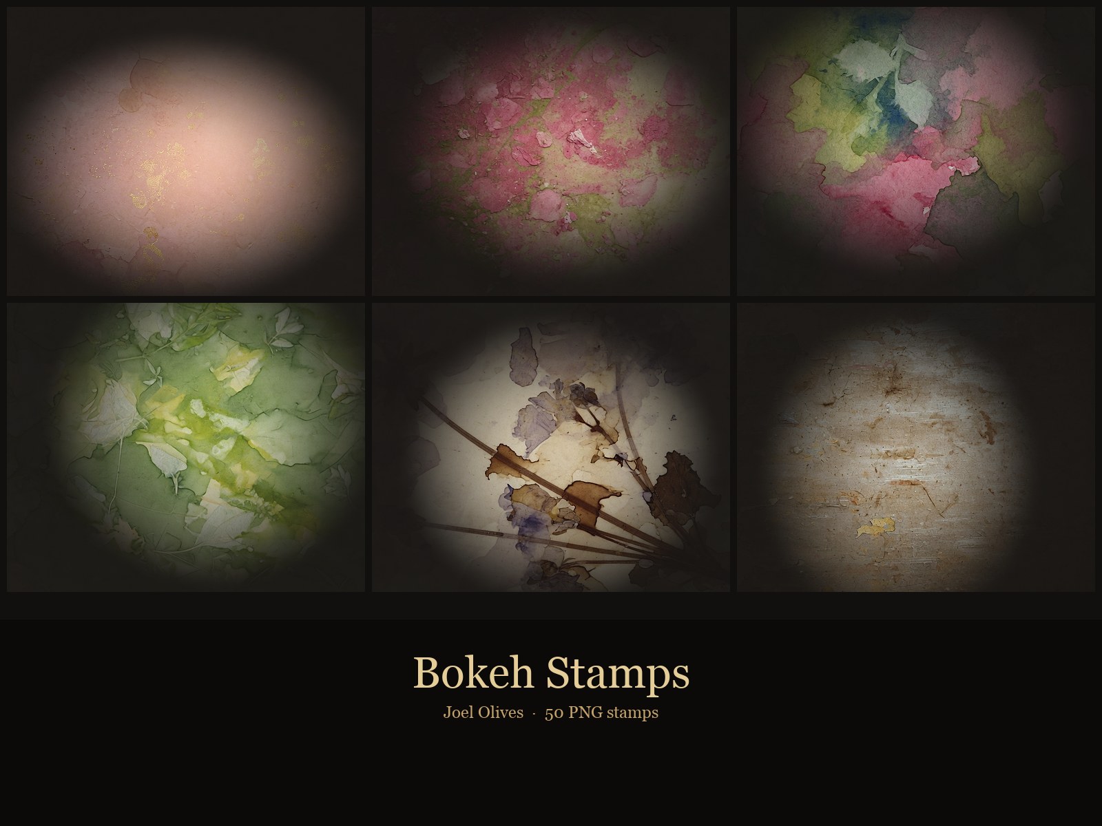 Bokeh Stamps
