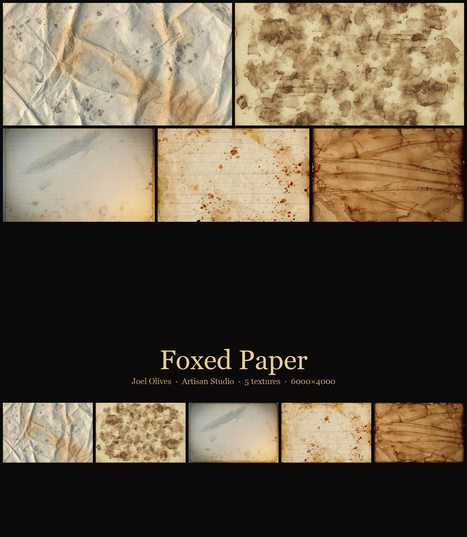 Foxed Paper